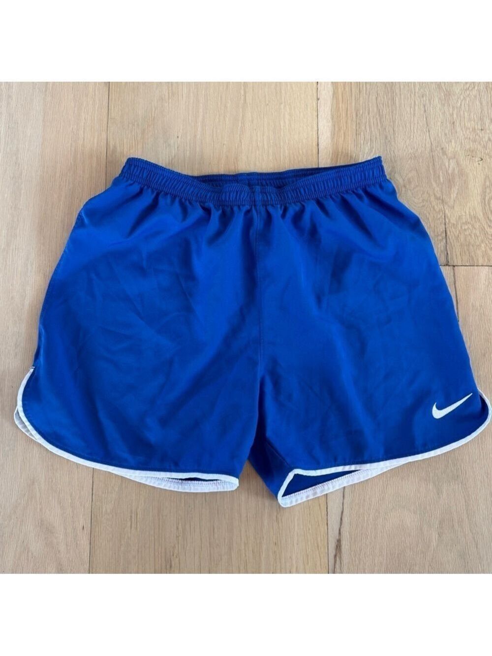 Nike Dri-Fit Slim Fit Blue Running Shorts Size Small
